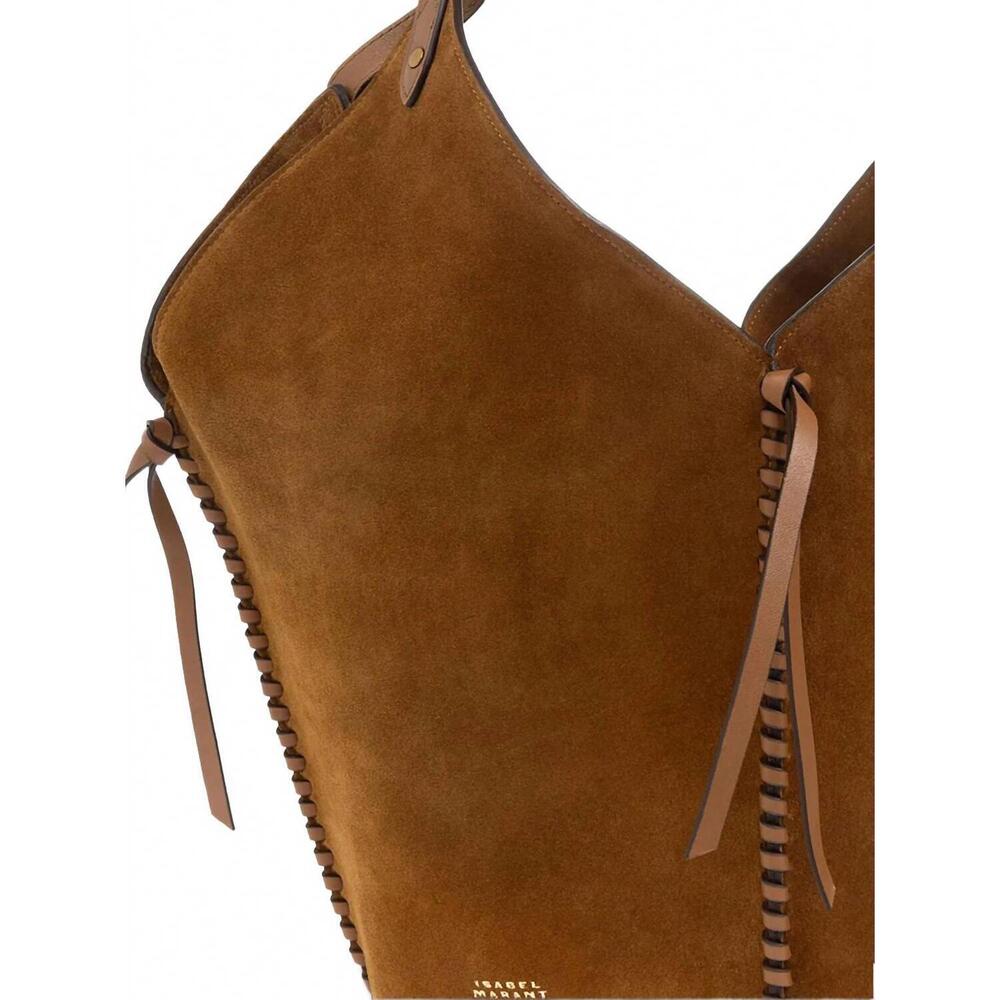 NEW ISABEL MARANT tampa shoulder bag in cognac - Picture 4 of 6